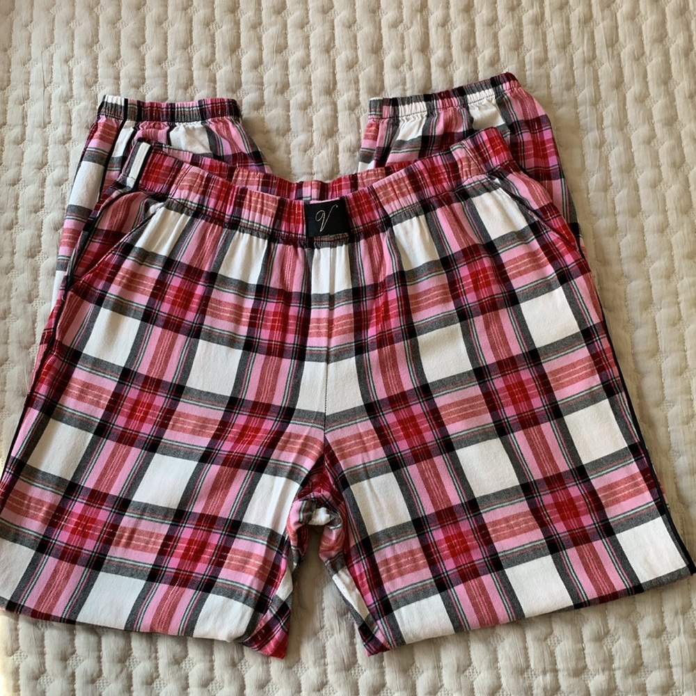 Pajama Bottoms Victoria's Secret Size Medium Plaid